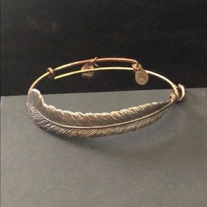 Alex And Ani - Feather Wrap Bangle